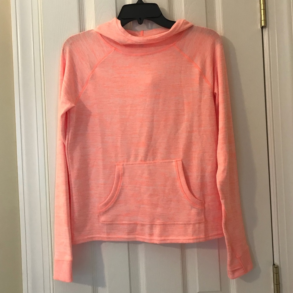 Hooded Long Sleeve Workout Top